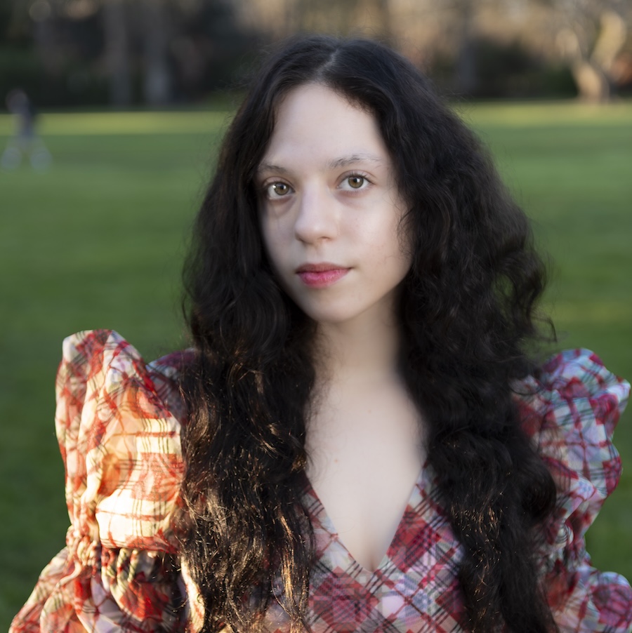 woman wearing a dress