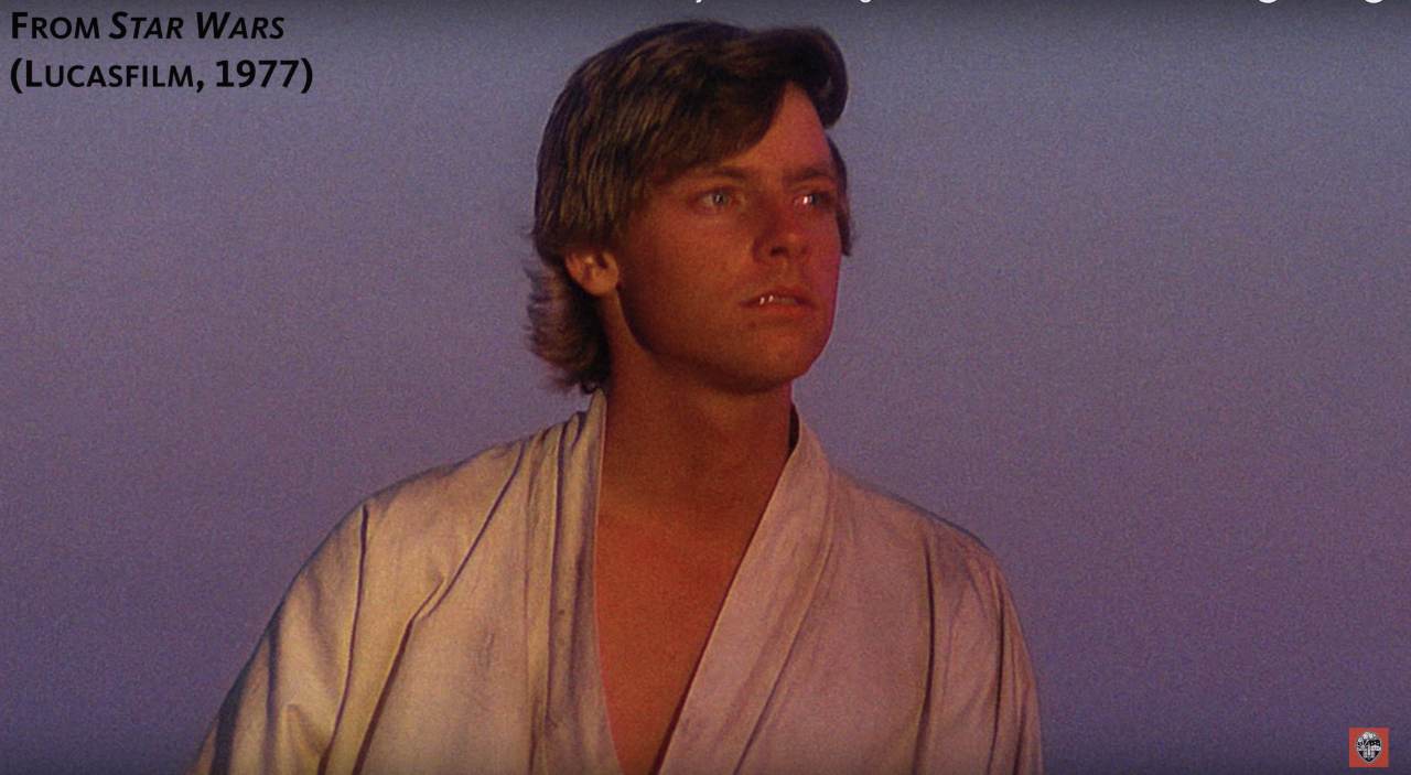 Flat Character Luke Skywalker