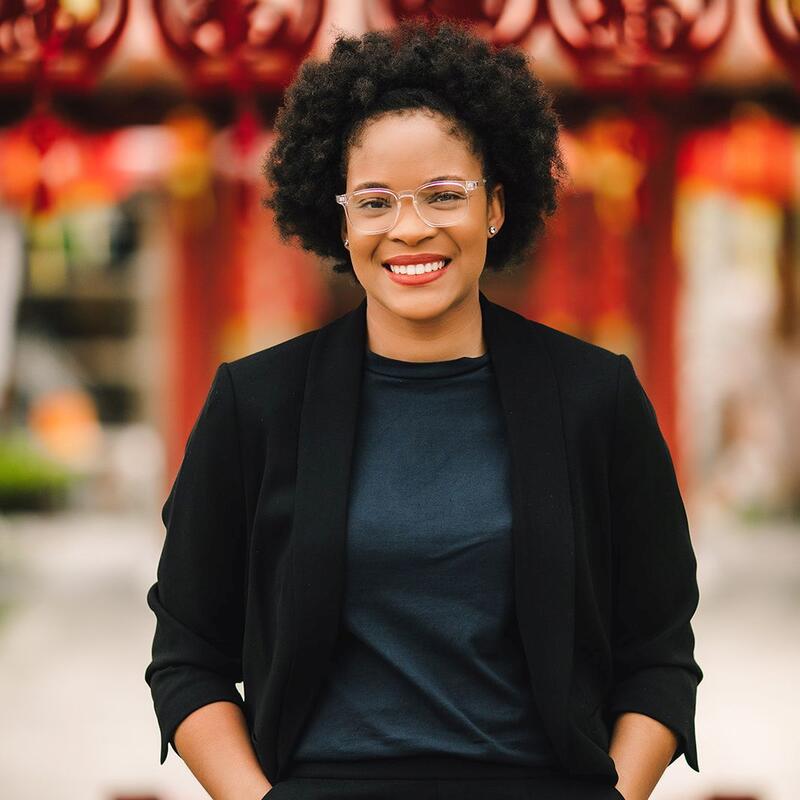 Professional photo of professor with glasses