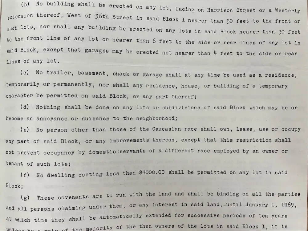 typed text on paper