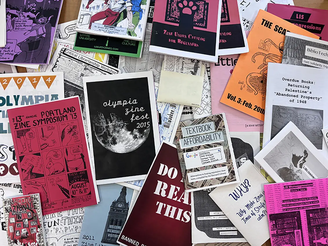A Stack of Zines